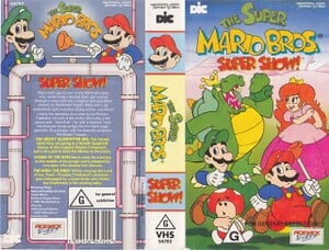 The Super Mario Bros. Super Show! (Australian and UK VHS) - Super Mario ...