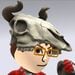 Cow Skull Hat for a Mii Fighter