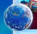 Render of planet earth seen in Gateway Galaxy page