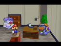 Thumbnail for "Grubba, the Glitz Pit Promoter" from Paper Mario: The Thousand-Year Door used for Nintendo Music.