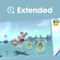 Cover image for the Extended-Playback Collection playlist for Super Mario 3D World + Bowser’s Fury on Nintendo Music.