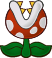 A Piranha Plant of the Pit of 100 Trials from Paper Mario: The Thousand-Year Door