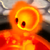 In-game rendering of a Lava Bubble from Super Mario 3D Land.