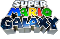Japanese logo for Super Mario Galaxy