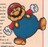 Balloon Mario artwork from the Spanish Total magazine