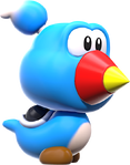 Custom render of Blewbird from Super Mario Bros. Wonder