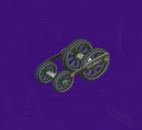 The Choo-Choo Tires from Mario Party 5's Super Duel Mode.