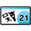 The icon for Hint Card 21