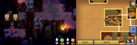 Blocks 47 and 48 in Hoohoo Mountain of Mario & Luigi: Superstar Saga + Bowser's Minions.