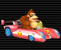 Donkey Kong's Jetsetter in Mario Kart Wii