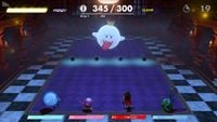 King Boo during Frenzy Time in Mario Tennis Aces