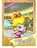 Level 1 Baby Peach card from the Mario Super Sluggers card game