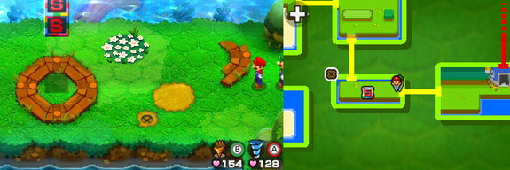 Location of the seventh beanhole in Blubble Lake.