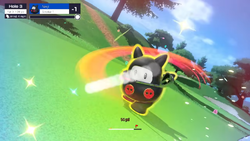 Ninji's Special Shot in Mario Golf: Super Rush