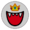 The emblem of King Boo from Mario Kart 8 Deluxe