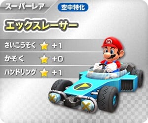 Mario in one of his "special karts", in Mario Kart Arcade GP DX