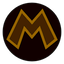 Gold Mario's emblem from Mario Kart Tour