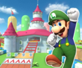 The course icon of the R/T variant with Luigi (Classic)