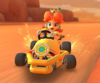 The icon of the Daisy Cup challenge from the 2020 Yoshi Tour in Mario Kart Tour.