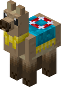 Minecraft Mario Mash-Up Llama Trader Render.png
