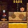 Squared screenshot of a Screwtop Platform from New Super Mario Bros. U.