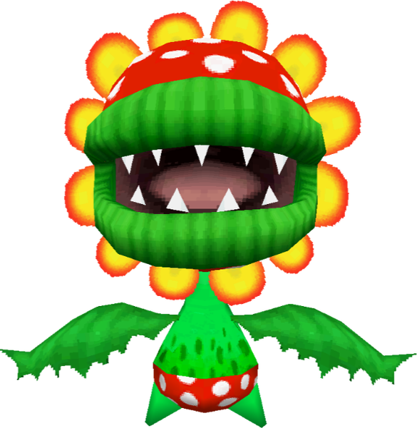 File:NSMB Asset Model Petey Piranha.png
