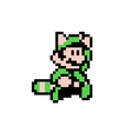 Raccoon Luigi jumping ( 20)