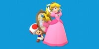 Image of Toad and Princess Peach shown upon answering the fourth question