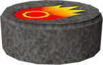 Model of a stone slab from Super Mario Sunshine.