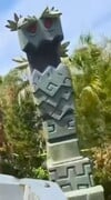 A Screaming Pillar in Super Nintendo World