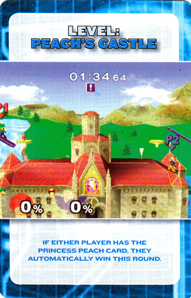 File:SSBM Battle Cards Peach's Castle.png