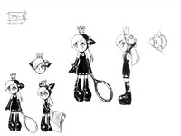 Walpeach's design for Mario Power Tennis, posted by Fumihide Aoki on Instagram