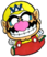 Wario. From the cover of volume 27 of Super Mario-kun.