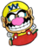 Wario. From the cover of volume 27 of Super Mario-kun.
