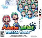 Canadian box art for Mario & Luigi: Dream Team