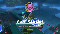 Collecting a Cat Shine in Bowser's Fury