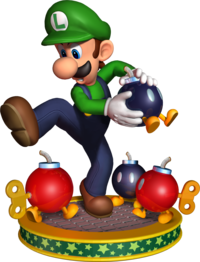 Luigi Artwork - Mario Party 5.png