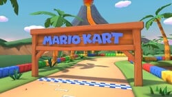 GBA Lakeside Park in Mario Kart Tour.