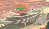 The Diner in Mario Kart World