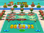 Tic-Tac-Glow, from Mario Power Tennis