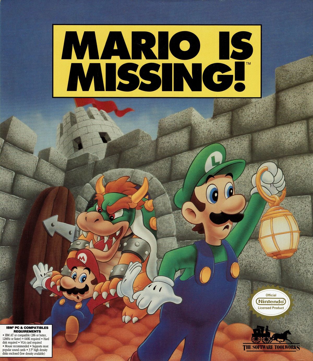 Mario is missing princess peach