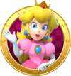 Artwork of Princess Peach in Mario Party: Star Rush