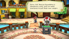 Red Rescue Squad Apprentice Toad - Super Mario Wiki, the Mario encyclopedia