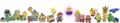 Several characters in Paper Mario: The Origami King lineup