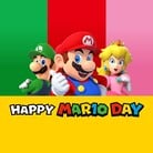 Thumbnail of Online Quiz for MAR10 Day 2024!. Pictured are Luigi, Mario, and Princess Peach above the text "HAPPY MAR10 DAY".