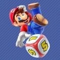 Artwork of Mario for Super Mario Party, used in an opinion poll on Super Mario games for the Nintendo Switch family of systems