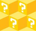 Yellow 3d Question Block patterna