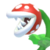 Fire Piranha Plant icon from Super Mario Maker 2 (New Super Mario Bros. U style)