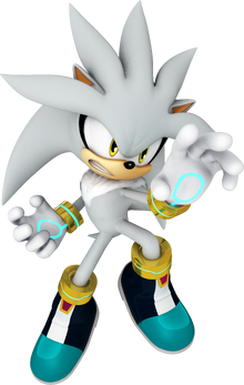 Silver's artwork, from Mario & Sonic at the Rio 2016 Olympic Games.