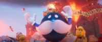 Screenshot of King Bob-omb from The Super Mario Bros. Movie